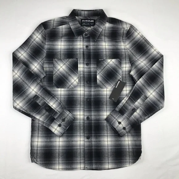 NWT Dakine Mens Franklin Flannel Shirt Size Small - Picture 2 of 13